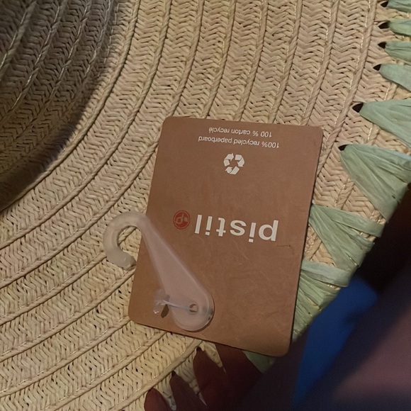 Pistil Beige and Green Sun Hat - Picture 5 of 6